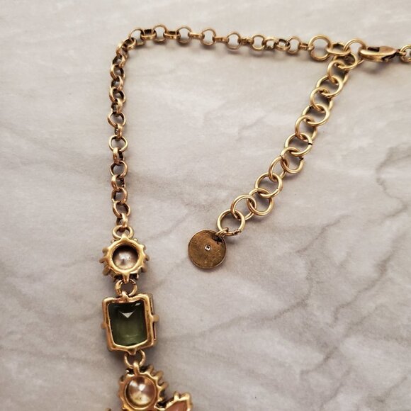 ✨ Stella and Dot Fleurette Rhinestone Crystal Bib Statement Necklace ✨ - Picture 15 of 16